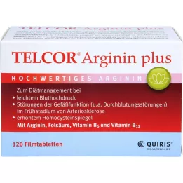 Telcor Arginine Plus Film tabletter, 120 st