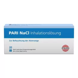 PARI Ampuller med NaCl-inhalationslösning, 20X2,5 ml