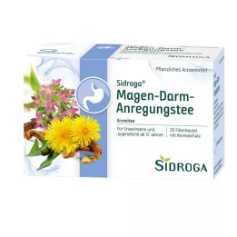 SIDROGA Gastrointestinal stimulerande tefilterpåsar, 20X2,0 g
