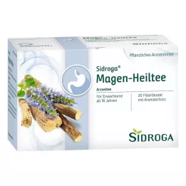 SIDROGA Mageläkande tefilterpåsar, 20X2,25 g