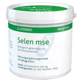 SELEN MSE 50 µg tabletter, 360 st