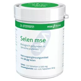 SELEN MSE 50 µg tabletter, 120 st