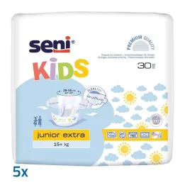 SENI Kids Junior Extra 16-30 kg Incontinence Pants, 5x30 st