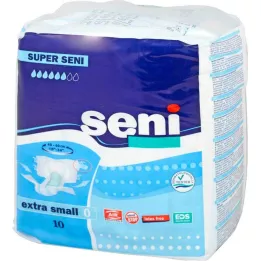 SUPER SENI Plus inkontinensbyxor natt f.E.Gr.0 XS, 12X10 st