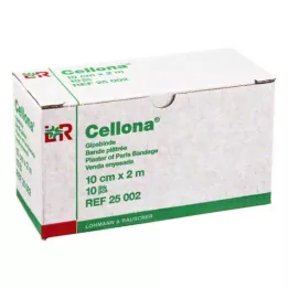 CELLONA Gipsbandage 10 cmx2 m, 2X5 st
