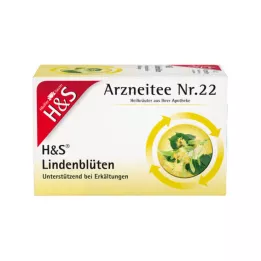 H&amp;S Linden Blossom Tea Filterpåsar, 20X1,8 g