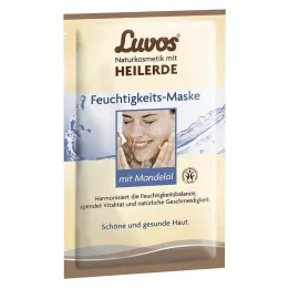 LUVOS Naturkosmetik med läkande lera fuktgivande mask, 2X7,5 ml