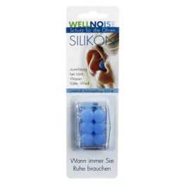 WELLNOISE Öronproppar blå blister, 3X2 st
