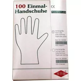 HANDSCHUHE En gång män polyätylen, 100 st