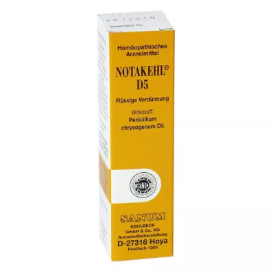 NOTAKEHL D 5 droppar, 10 ml