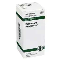 BISMUTUM PENTARKAN Tabletter, 200 st