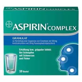 ASPIRIN COMPLEX Btl.m.Gran.z.Herst.e.Susp.z.Einn., 10 st