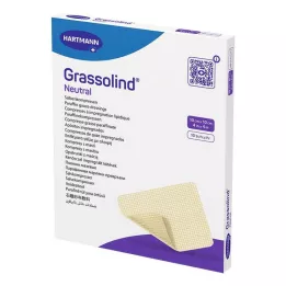 GRASSOLIND Ointment Compresses 10x10 cm Sterile, 10 st