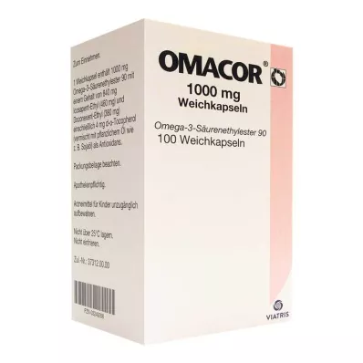 OMACOR 1 000 mg mjuka kapslar, 100 st