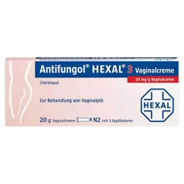 ANTIFUNGOL HEXAL 3 Vaginal kräm, 20 g