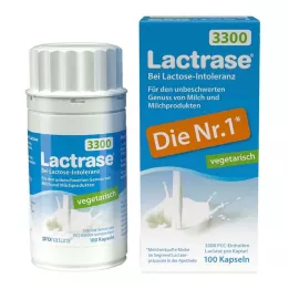 LACTRASE vegetarisk 3 300 kapslar, 100 st