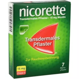 NICORETTE TX Pflaster 15 mg, 7 st