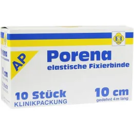 Porena elastisk gasbinda 10cm utan cellovit, 10 st