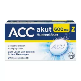 ACC akut 600 Z hostslemlösande brustabletter, 20 st