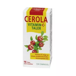 Cerola vitamin C Taler, 16 st