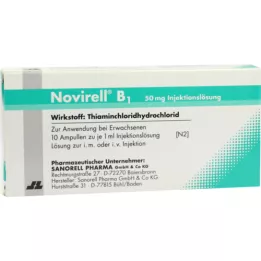 Novirell B1 50 mg injäser, 10x1 ml