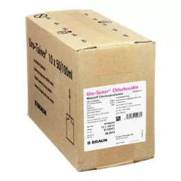 URO TAINER Klorhexidinlösning, 10x100 ml