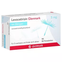 Levocetirin Glenmark 5mg, 50 st
