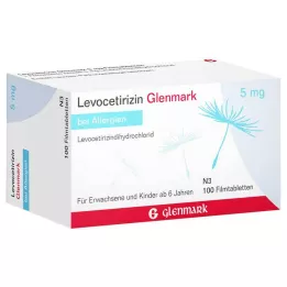 Levocetirin Glenmark 5mg, 100 st