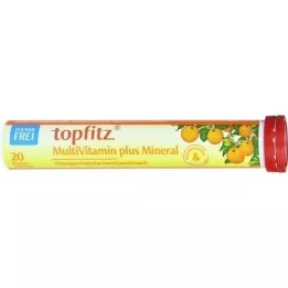 TOPFITZ Multivitamin+Mineral -brusande tabletter, 20 st