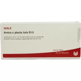 ARNICA E planta tota d 15 ampoules, 10x1 ml