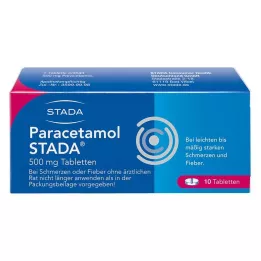 PARACETAMOL STADA 500 mg tabletter, 10 st