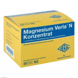 MAGNESIUM VERLA N-koncentratpulver för oral administrering, 50 st
