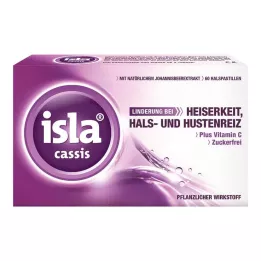 ISLA CASSIS Pastiller, 60 st