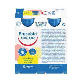 FRESUBIN 5 kcal SHOT Citronlösning, 4X120 ml