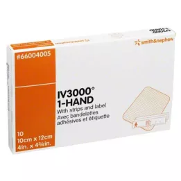 OPSITE IV 3000 10x12 cm transparent kanylfixering, 10 st