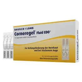 CORNEREGEL Vätska EDO Ögondroppar, 10X0,6 ml
