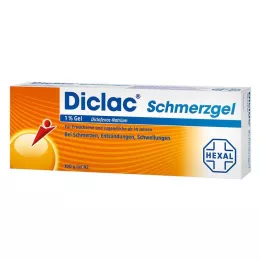 DICLAC Smärtgelé 1 %, 100 g