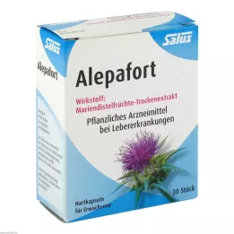 ALEPAFORT Milk Thistle hårda kapslar, 30 st