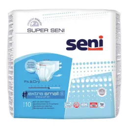 SUPER SENI Inkontinensbyxor storlek XS, 10 st