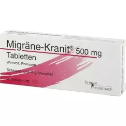 MIGRÄNE KRANIT 500 mg tabletter, 20 st