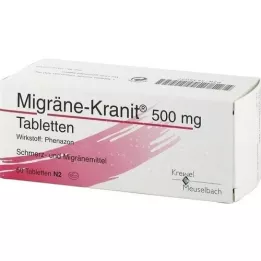 MIGRÄNE KRANIT 500 mg tabletter, 50 st