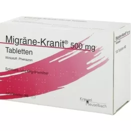 MIGRÄNE KRANIT 500 mg tabletter, 100 st