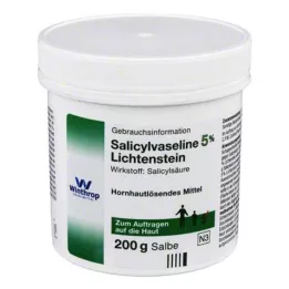 Salicylsyra Vaselin Lichtenstein 5%, 200 g