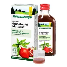 Granatäpple mamma juice Schoenenberger, 3X200 ml
