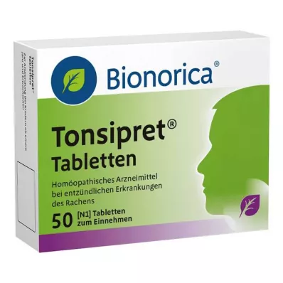 TONSIPRET Tabletter, 50 st TONSIPRET Tabletter, 50 st