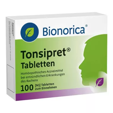 TONSIPRET Tabletter, 100 st TONSIPRET Tabletter, 100 st