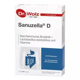 SANUZELLA D Cellulosakapslar, 60 st