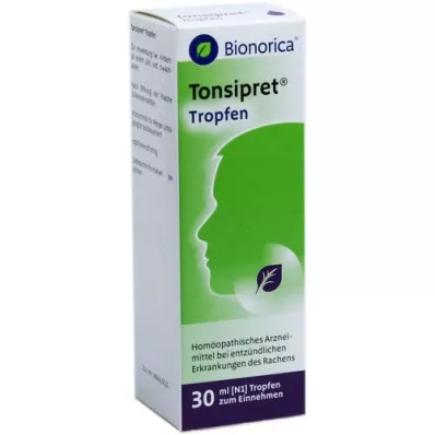 TONSIPRET droppar, 30 ml TONSIPRET droppar, 30 ml