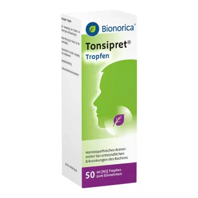 TONSIPRET Droppar, 50 ml TONSIPRET Droppar, 50 ml