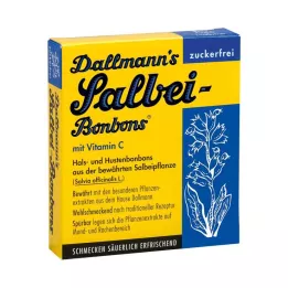 DALLMANNS Sage Bonbons sockerfria, 20 st